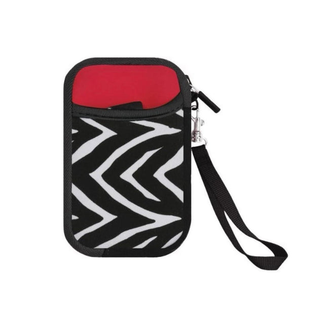 Funda cámara neoprene black zebra