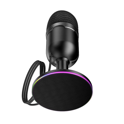 Micrófono de Escritorio USB HOCO L25 Streaming 3,5 mm