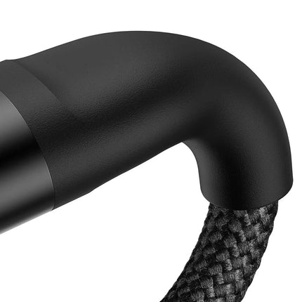 Cable 3 en 1 Type-C a MicroUSB+Lightning+USB-C 100W 1.5m Neg