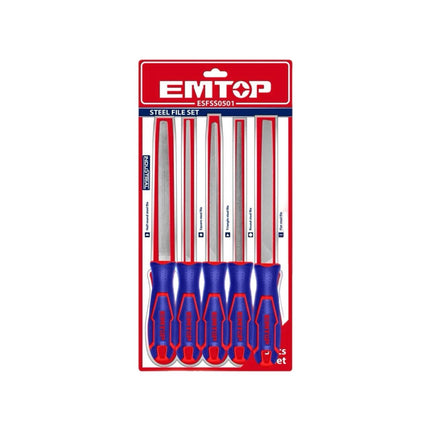 Pack 5 Limas Acero Industriales