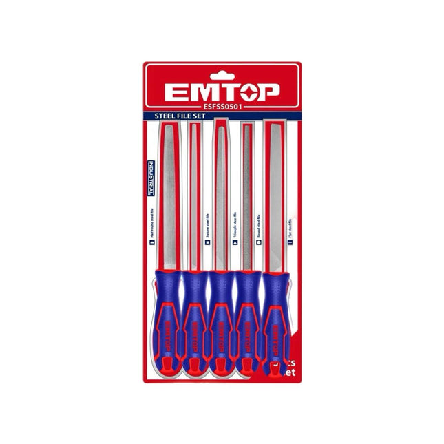 Pack 5 Limas Acero Industriales
