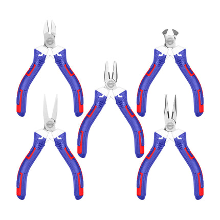 Pack 5 Mini Alicates 4,5"