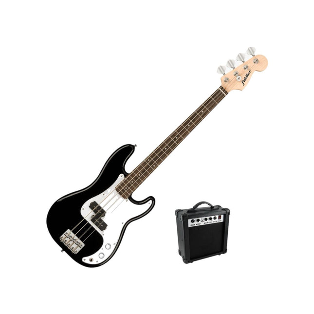 Bajo Eléctrico Harris Negro + Amplificador 20w