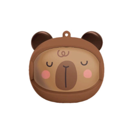 Audífono Bluetooth Rolling Face Capibara