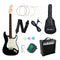 Combo Guitarra Eléctrica Negra + Amplificador Fiddler