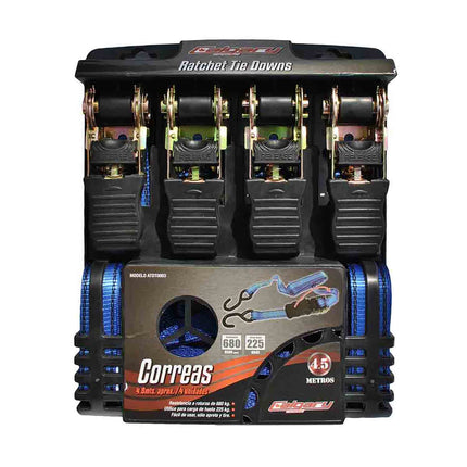 Pack 4 correas 4.5 metros Calgary