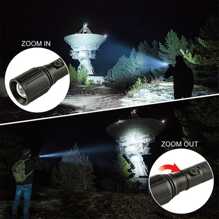 Linterna Led Táctica Recargable Dual Power 3000 Lm