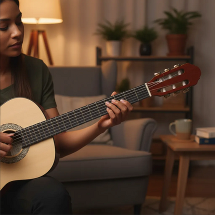 Guitarra Clásica 39" - Cuerdas de Nylon y Sonido Cálido