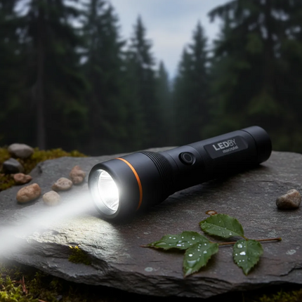Linterna Led Táctica Recargable 1600 Lúmenes
