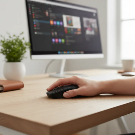Mouse TM-201 Eco Negro Wireless