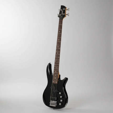 Bajo Eléctrico Fiddler Negro + Amplificador 20W