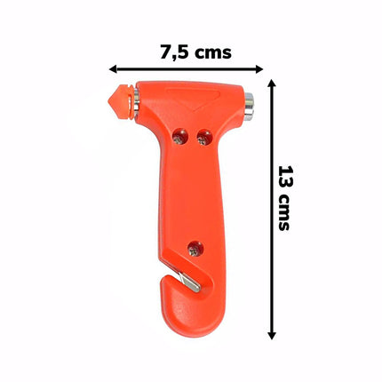 Martillo Rompe Vidrio / Corta Cinturón de Seguridad