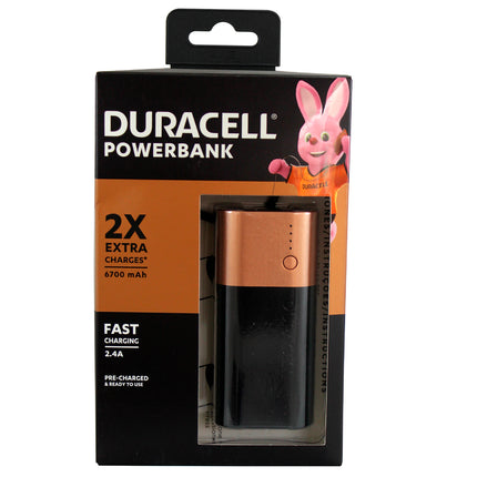 Power Bank 2X 6700mAh DURACELL