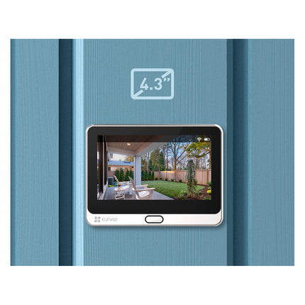 Timbre con Mirilla Wi-Fi Video HD Inteligente