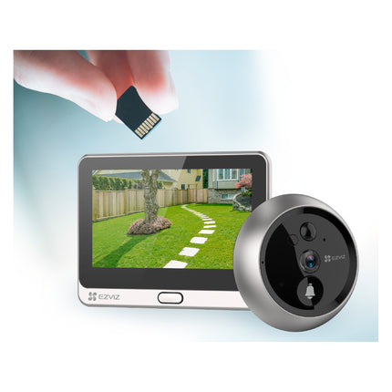 Timbre con Mirilla Wi-Fi Video HD Inteligente