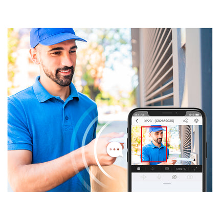 Timbre con Mirilla Wi-Fi Video HD Inteligente
