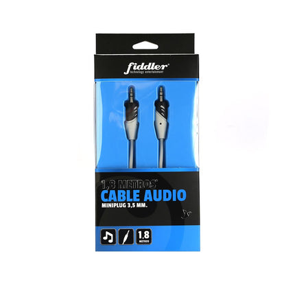 Cable Profesional Miniplug 3,5mm Fiddler 1,8 Metros