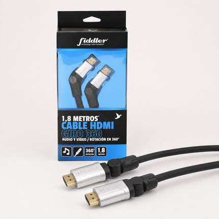 CABLE HDMI 360° 1,8MTS