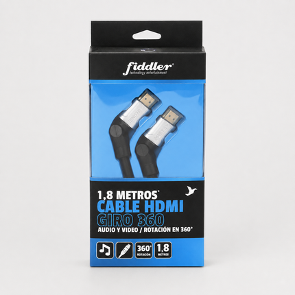 CABLE HDMI 360° 1,8MTS