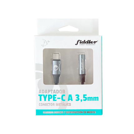 Adaptador Jack 3.5 a Usb Tipo C