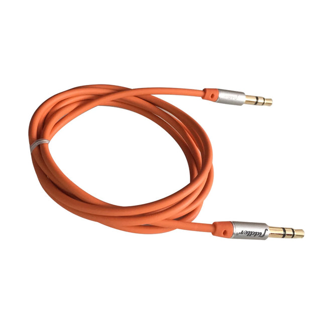 Cable De Audio Miniplug Fiddler 1 Metro Naranjo