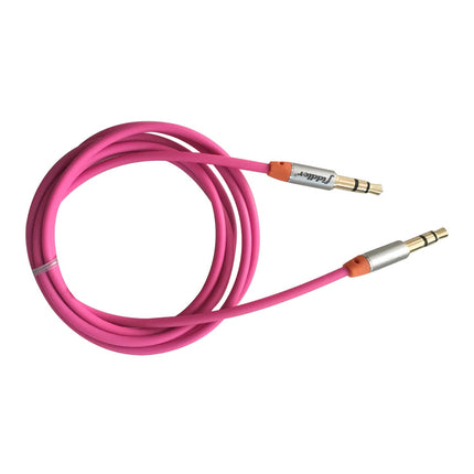 Cable De Audio Miniplug Fiddler 1 Metro Rosado