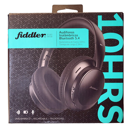 AUDIFONO HEADBAND BT NEGRO FIDDLER