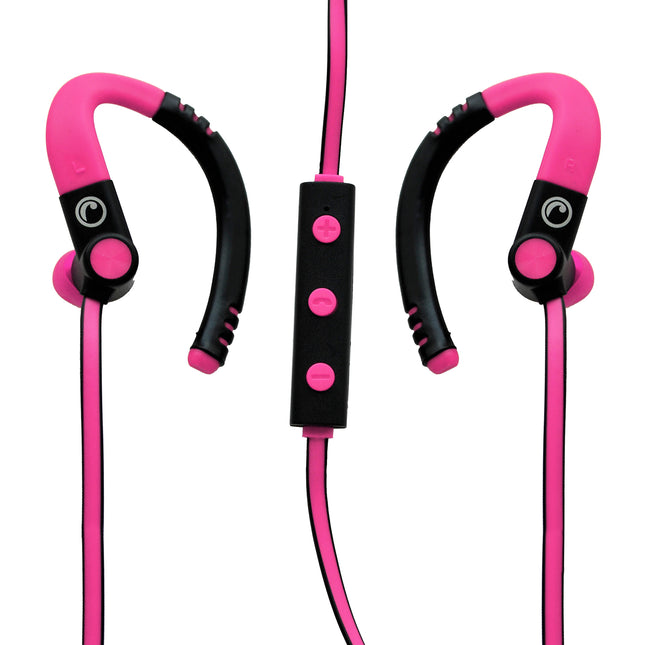 Audífono Deportivo Bluetooth Fiddler con Manos Libres Rosado