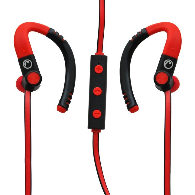 Audífono Deportivo Bluetooth Fiddler con Manos Libres Rojo
