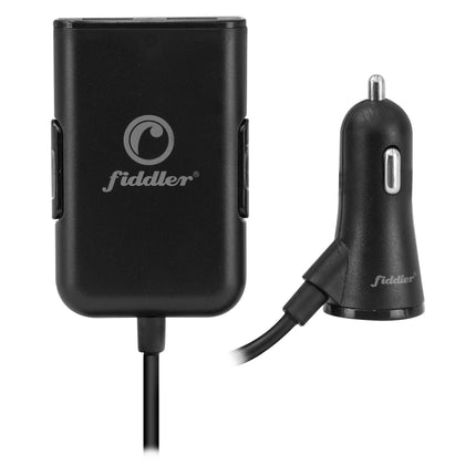Cargador automovil Entrada USB X4 Fiddler