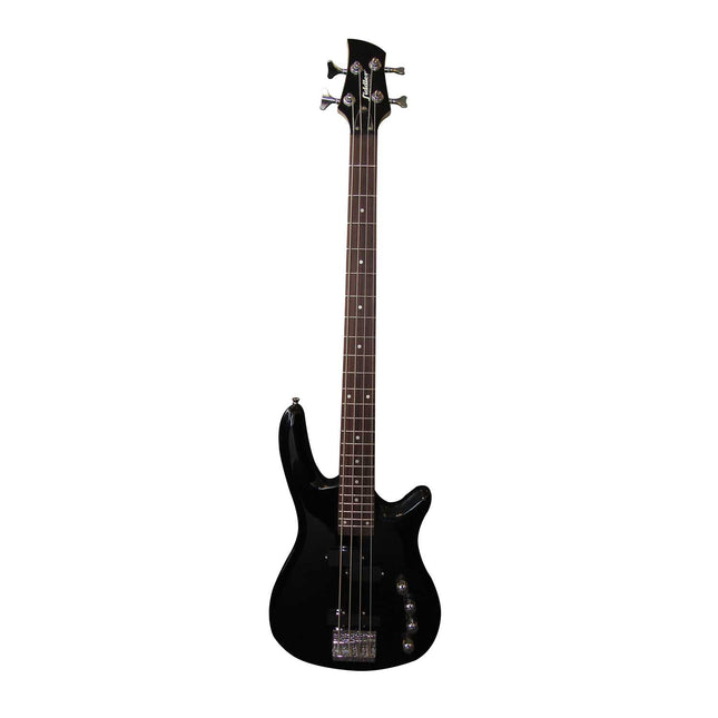 Bajo Eléctrico Fiddler Negro + Amplificador 20W