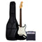 Combo Guitarra Eléctrica Negra + Amplificador Fiddler