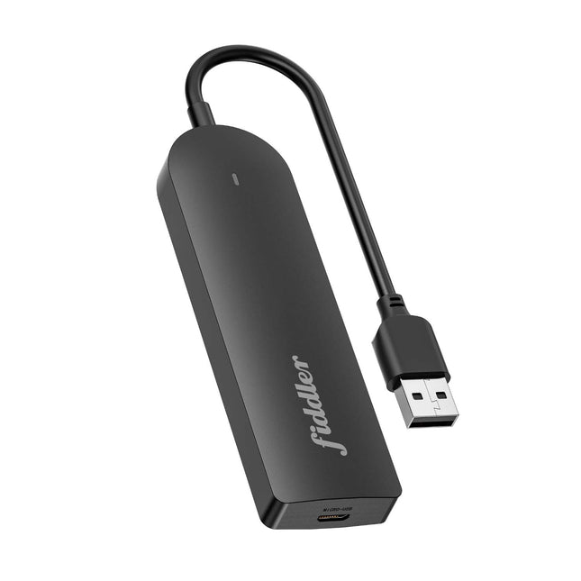 Adaptador Hub USB A 4 Puertos Multi 3.0 + Micro USB Fiddler