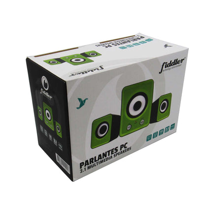 Subwoofer 2.1 Fiddler Para PC Y Notebook