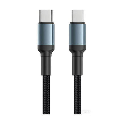 Cable Tipo C a Tipo C Negro 1 metro Fiddler