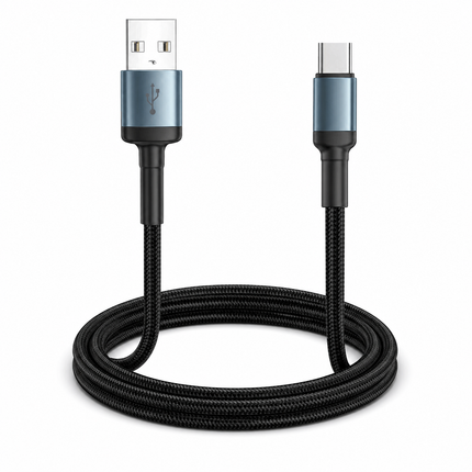 Cable USB a Tipo C Fiddler Fast Charge 3A 1 Metro