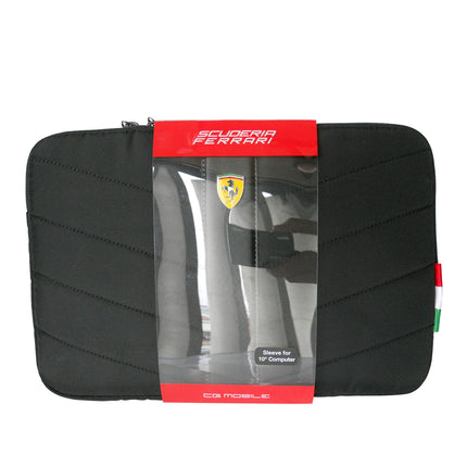 Funda Ferrari Netbook Tablet Hasta 10 Pulgadas Negra