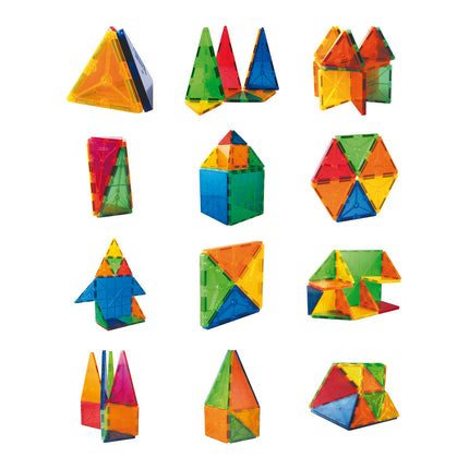 Juguete Magnético Magneti Blocks 60 Piezas
