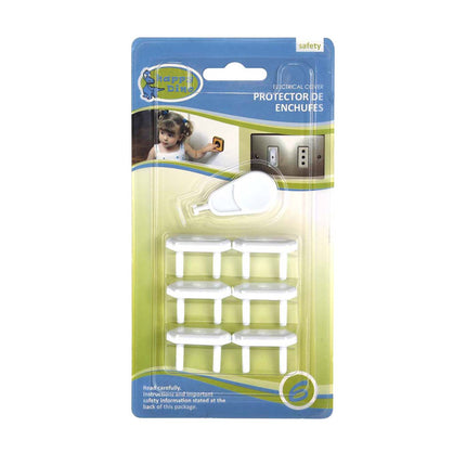 Protector de Seguridad para Enchufes Happy Dino 6 unidades