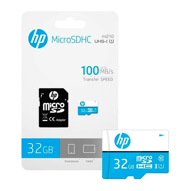 Memoria micro SD 32GB HP Clase 10