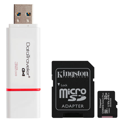 Pendrive DataTraveler 32GB USB 3.0 + MicroSD 32GB Kingston