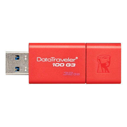 Pendrive Kingston DataTraveler DT100 32GB Rojo