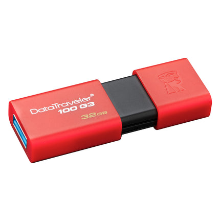 Pendrive Kingston DataTraveler DT100 32GB Rojo