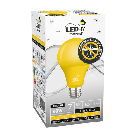 Ampolleta Led A60 Control Mosquitos 7w