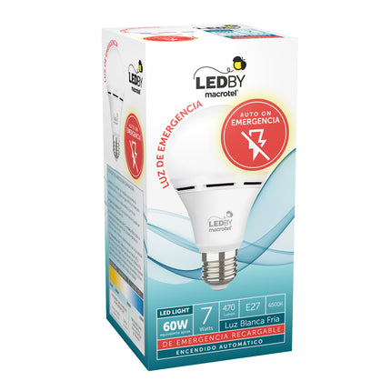 Ampolleta Led de Emergencia a60 7w