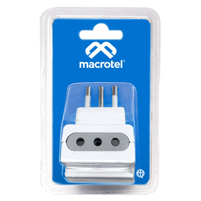 Adaptador De Enchufe 10A. 3 Socket De 10A Macrotel