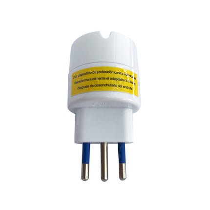 Adaptador Schuko Certificado 10A 250V 1500W Macrotel