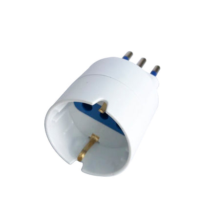 Adaptador Schuko Certificado 10A 250V 1500W Macrotel