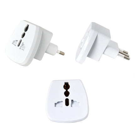 Adaptador Universal 2P+T 10A 250V Macrotel
