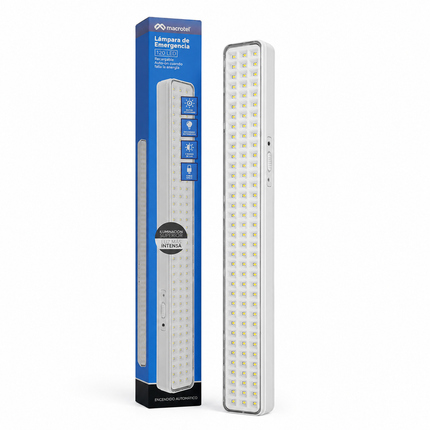 LAMPARA DE EMERGENCIA 120 LED MACROTEL